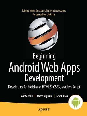 cover image of Beginning Android Web Apps Development